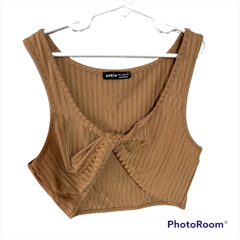 SHEIN crop top size Medium twist in the front